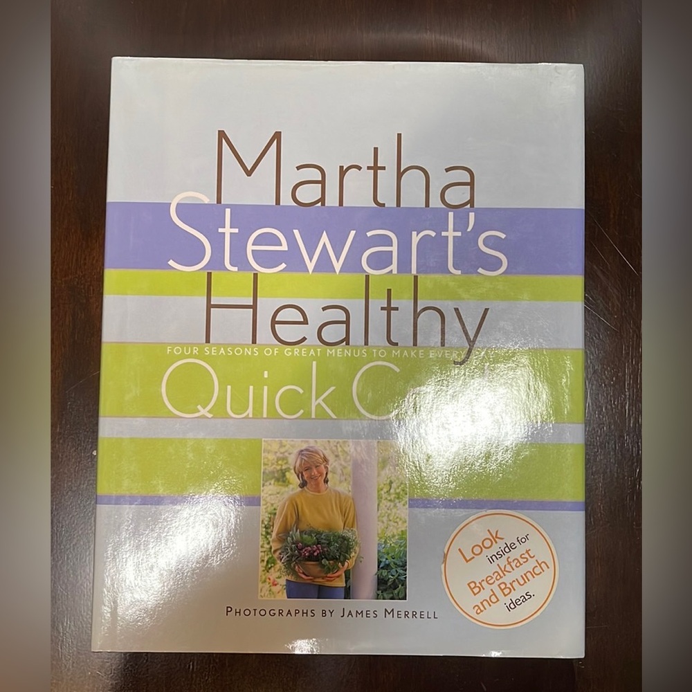 Martha Stewart Healthy Cookbook